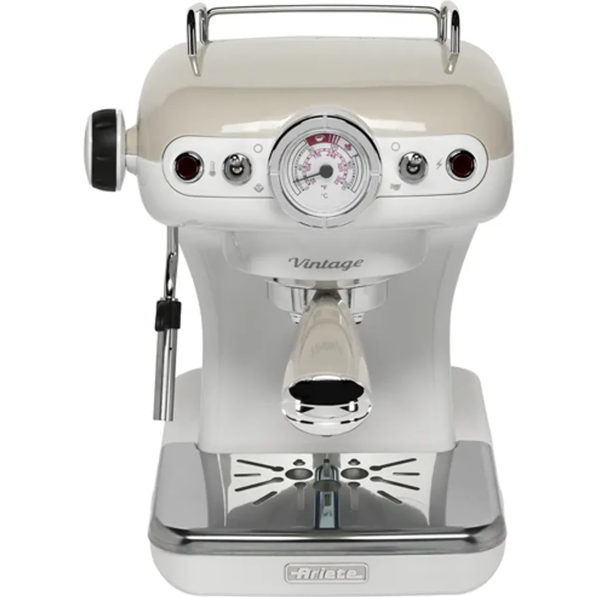 Cafetera Espresso Vintage Beige Ariete